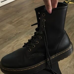 Dr. Martens Black Combat Boots